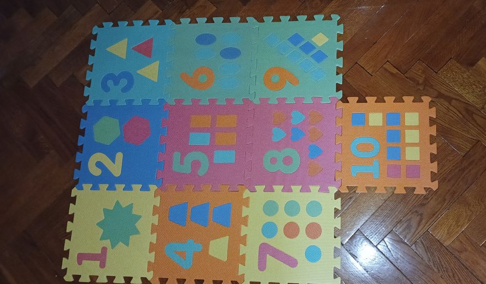 Дитячі килимки 10 штук
