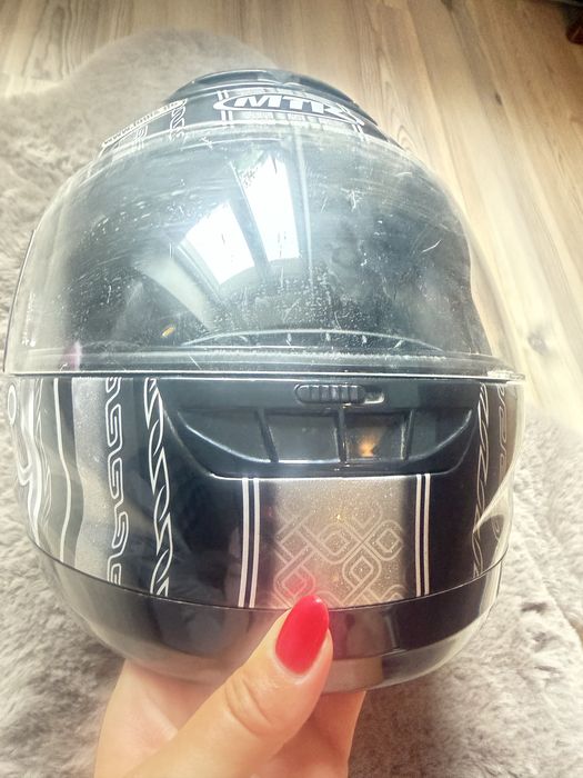 Kask motocyklowy XS