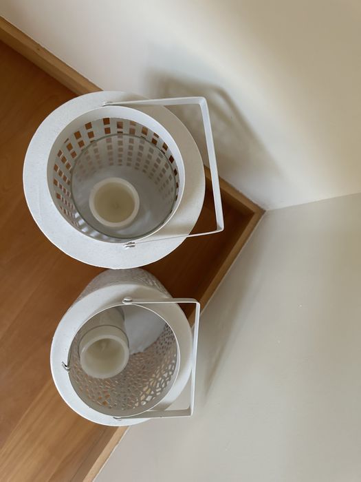 Luminárias lanternas - duas unidades