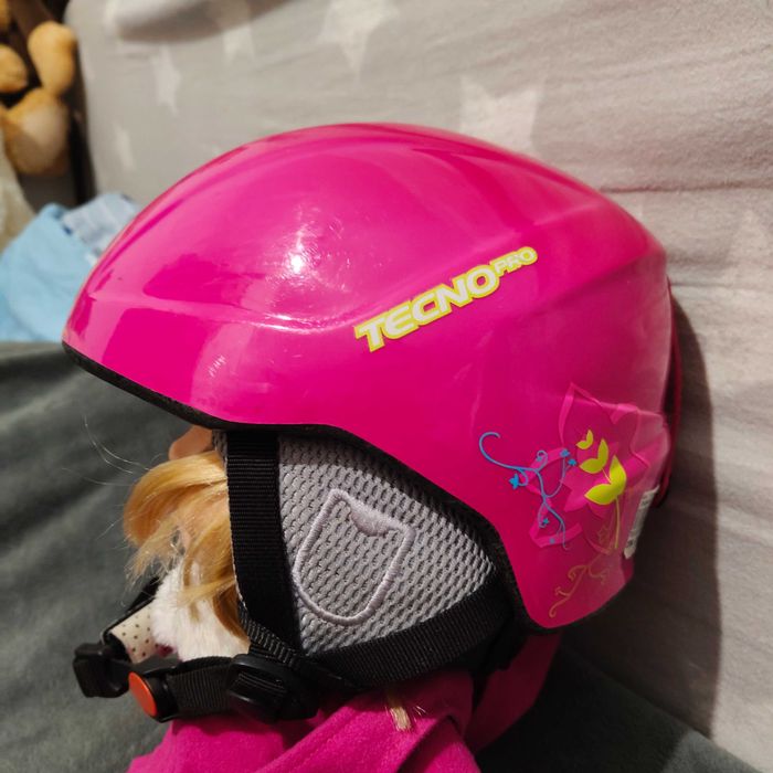 Kask narciarski dla dziewczynki