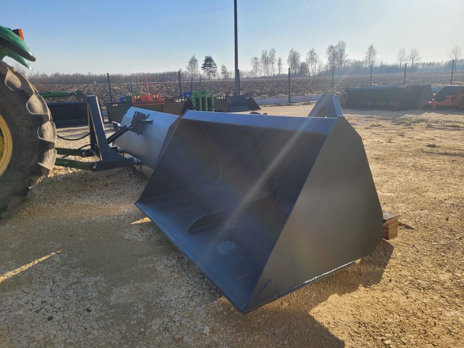 Łycha/ łyżka na tył ciągnika/ przedni TUZ z KIPREM HYDRAULICZNYM- Nowa
