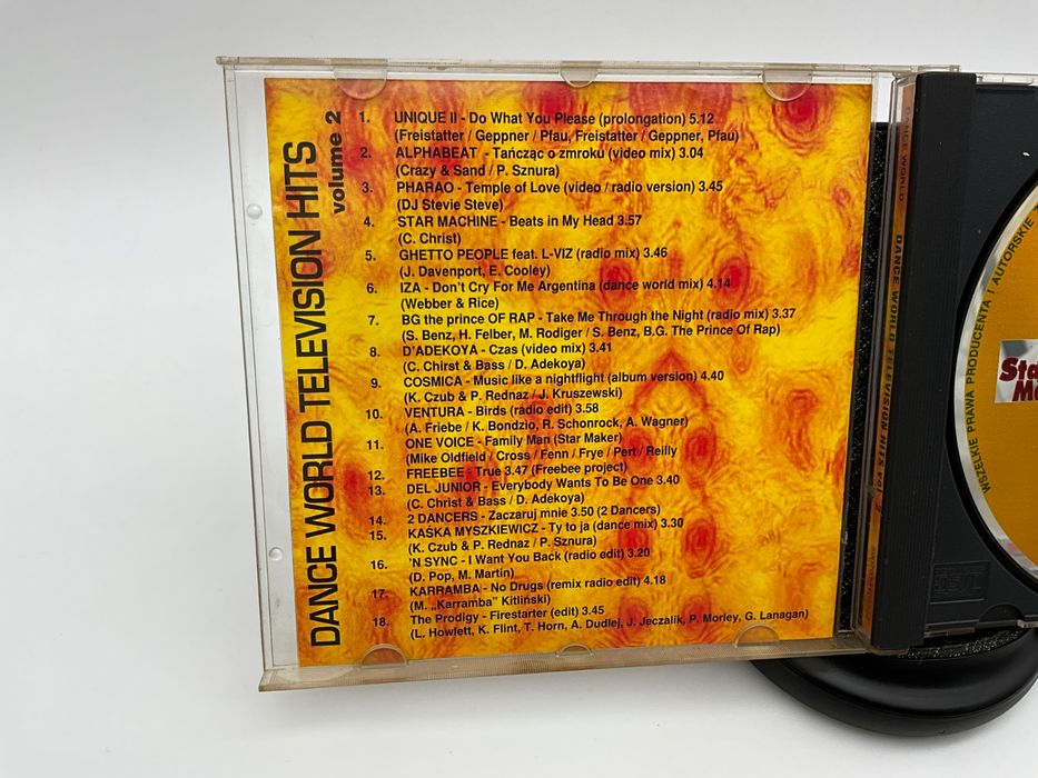 Dance World Television Hits Volume 2 CD, Alphabeat, Dance/Pop 1997