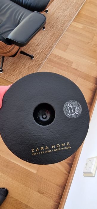 Lote de 2 Castiçais de metal da Zara Home
