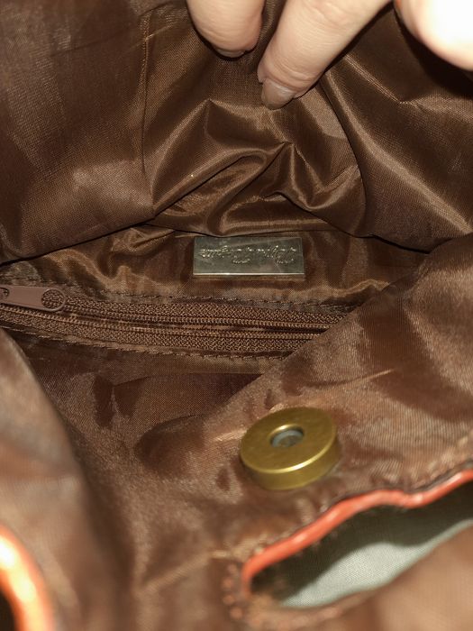 Mala Tiracolo Acastanhada