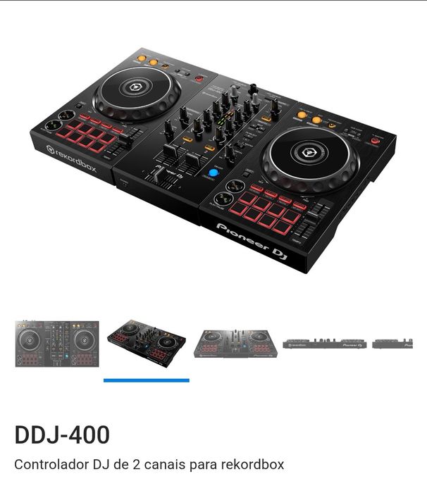 Controladora de DJ Pioneer Ddj 400 100% funcional