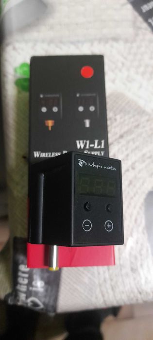 Fonte de alimentação sem fio para máquina de tatuar, tattoo,  tatuagem