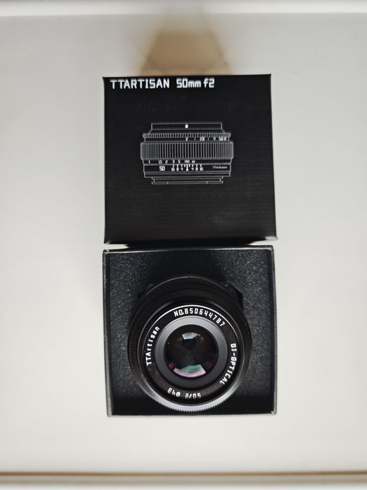 Objectiva full-frame TTartisan 50mm f2 Nikon Z (NOVA)