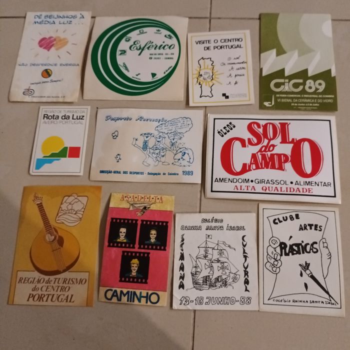 Cromos e autocolantes ver fotos preço meramente ilustrativo