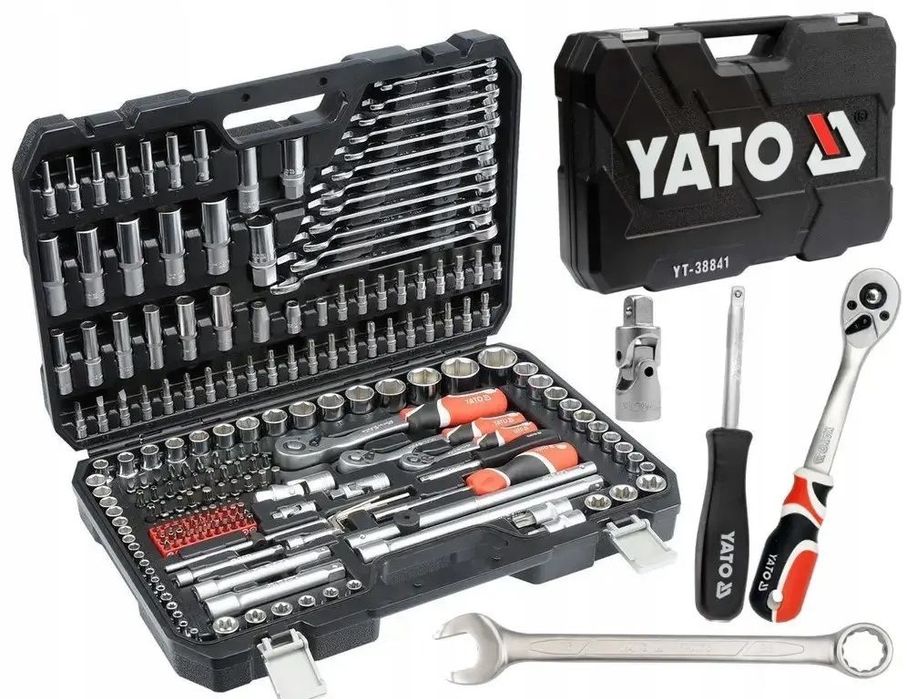 Набір інструментів YATO 216 од. YT-38841 Оригінал Польща Professional