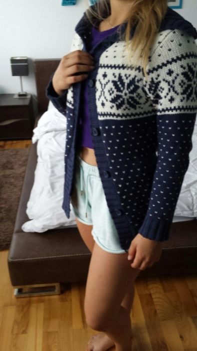 Sweter styl skandynawski