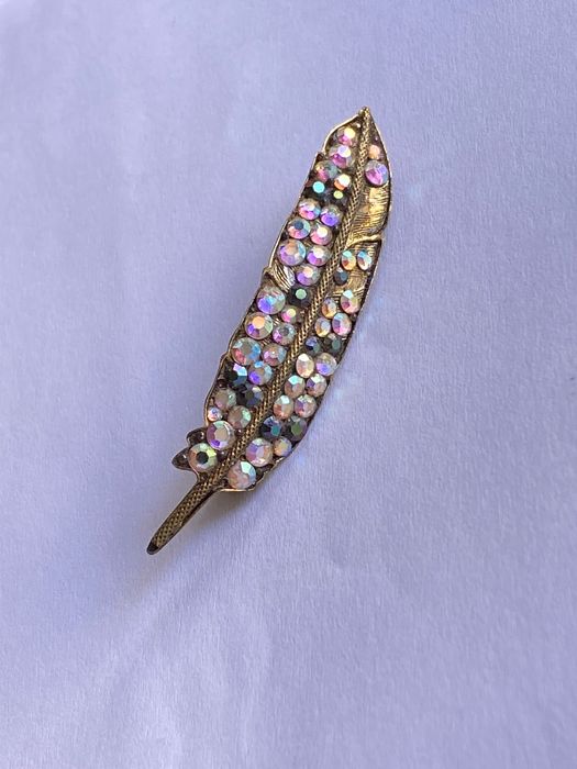 Broszka vintage Aurora Borealis