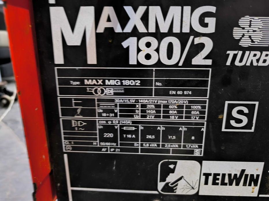 telwin Maxmig 180/2 turbo