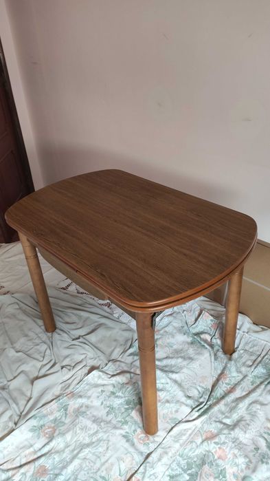 Mesa de Jantar extensível 172cm - Madeira Maçica