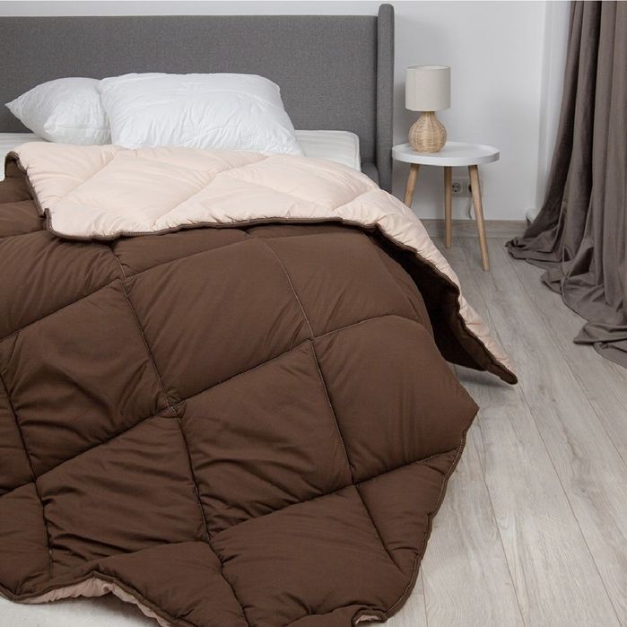 Ковдра тепла зимова гіпоалергенна 180х200, тепліша ніж пухова одеяло