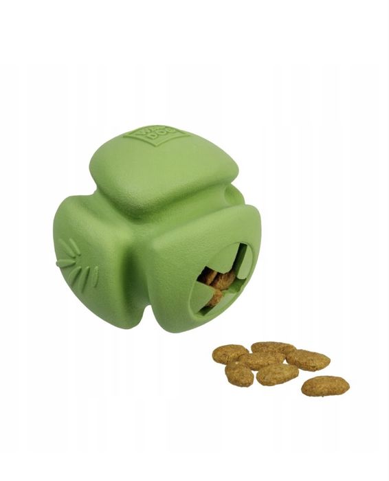 Wau dog mocna piłka dla psa 8 cm na smakolyki