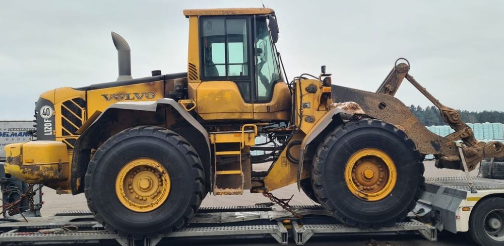 Volvo L120F L120 F L 120 G H E D  L150 L120 110 CAT 950 H G Komatsu WA380-6 Liebherr L550 L556 Case 721F 821F  Sprowadzona Serwisowana Nowe Opony Uszkodzona Instalacja Elek. Zadbana