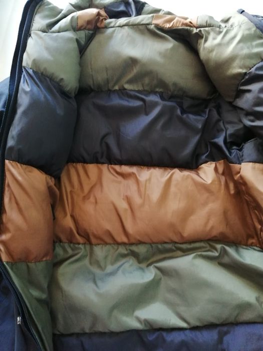 Casaco Parka Zara cinza escuro 9 Anos reversível