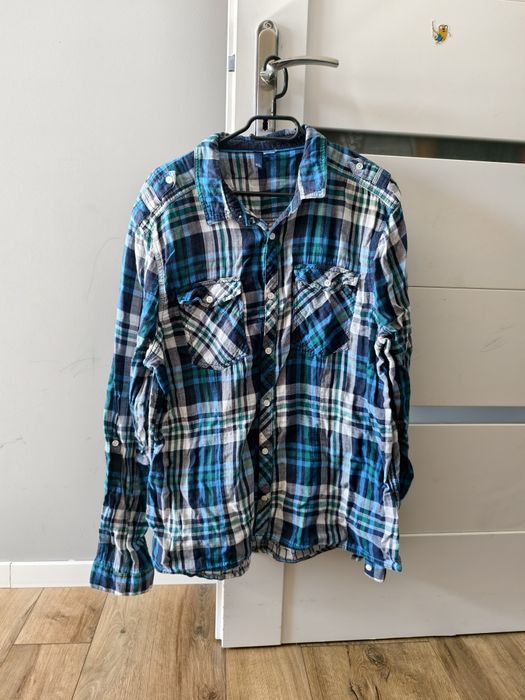 EUR L * męskie koszule w kratę H&M Next