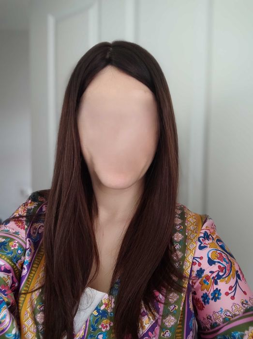 Hairlux Lucy 45 cm M silk peruka naturalna  - stan idealny