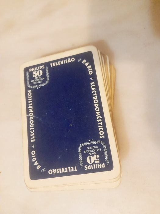 Conjunto de 4 Baralhos de Cartas Vintage