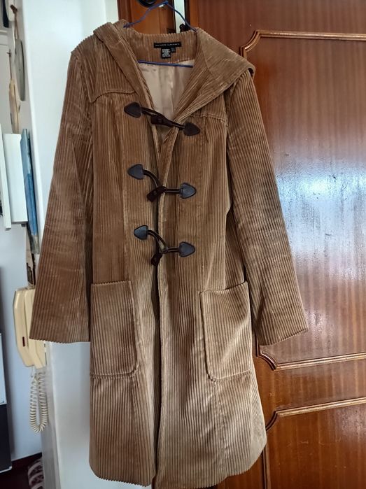 Casaco Zara  comprido castanho n