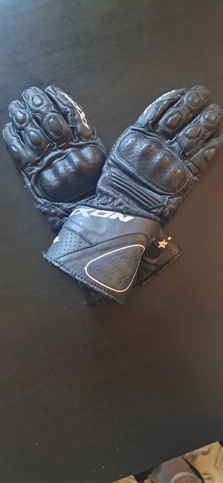 Luvas Motard Ixon em Pele
