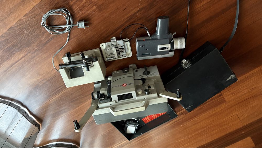 Maquina de Projetar, filmar e visualizar Super 8