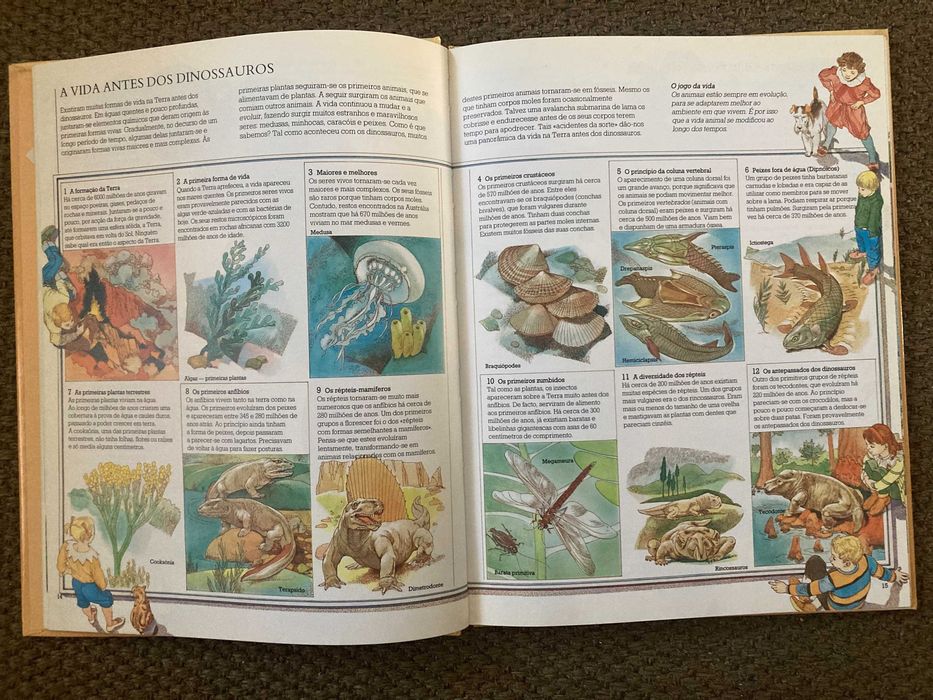 Livros sobre dinossauros