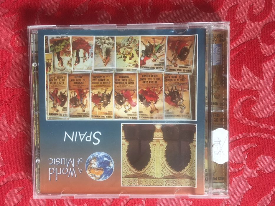 Cd z muzyką hiszpańską