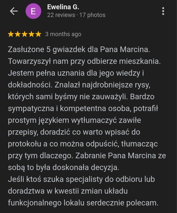 Odbiór techniczny mieszkania lub domu Oświęcim Kęty Chrzanów Tychy