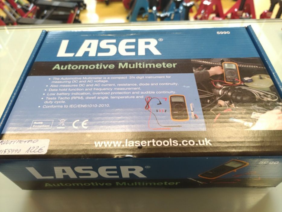 Digital Multimeter for Measuring AC/DC Voltage, Resistance, and Diodes64287478536450121