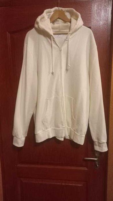 Худі толстовка на блискавці жіноча old navy xxl біла