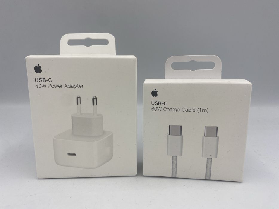 Oryginalna ładowarka Iphone Apple USB-C 40W + Kabel Okazja