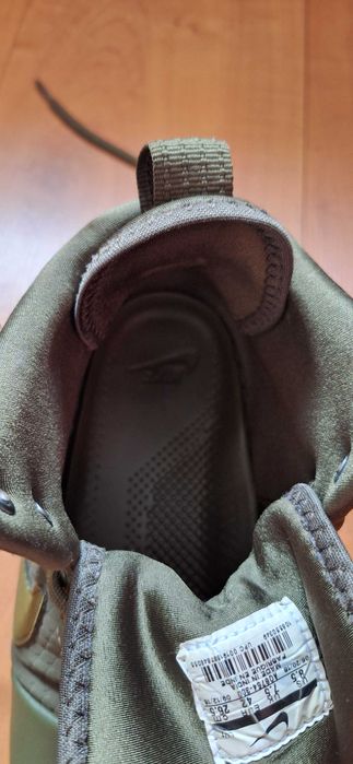 Ténis estilo bota verde tropa nº 42 – como novos