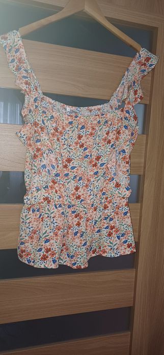 Bluzka na ramiączkach kwiaty r. 16 in the style