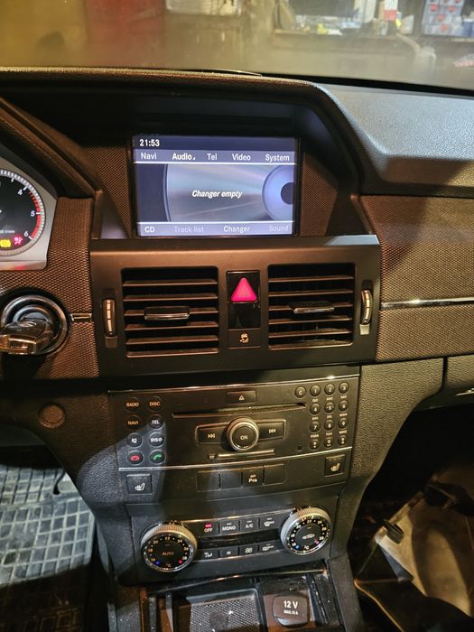 Radio mercedes Glk ekran LCD