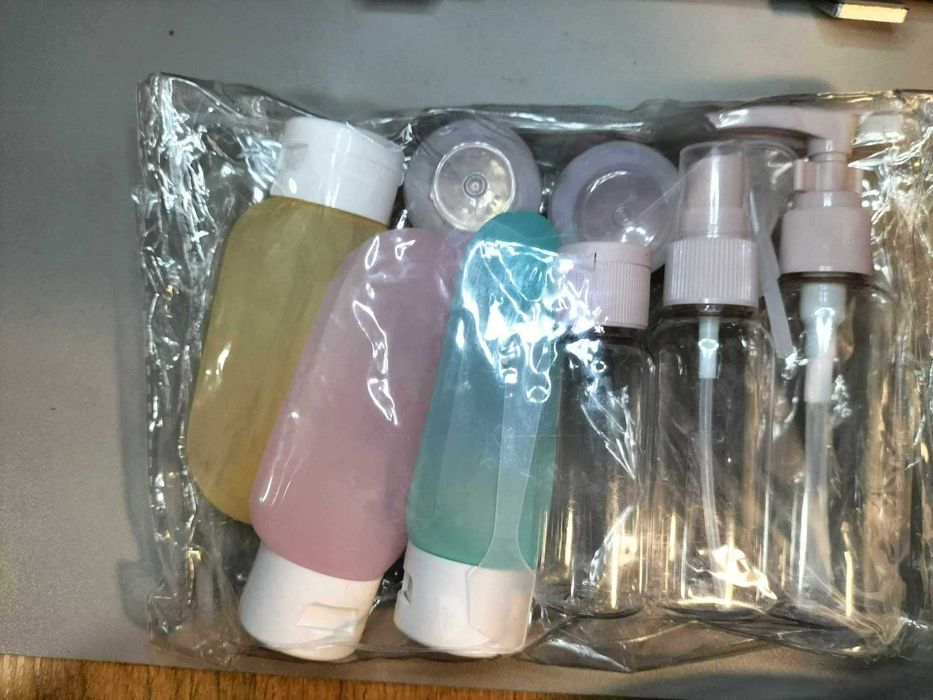 Pojemnik podróżny 15 Butelki podróżne Wygodne