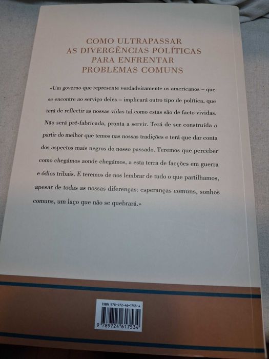 Livro: A Audácia da Esperança
