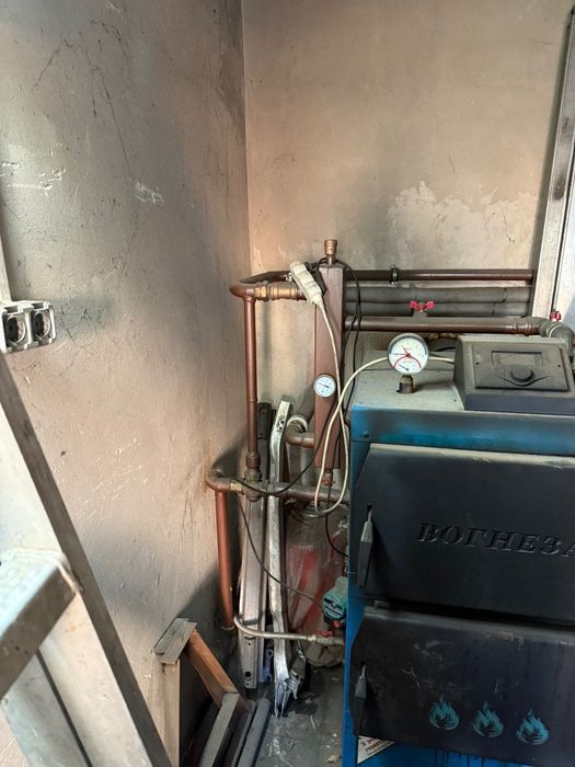 Котел комбінований пілети+дрова Вогнезар 32 кВ