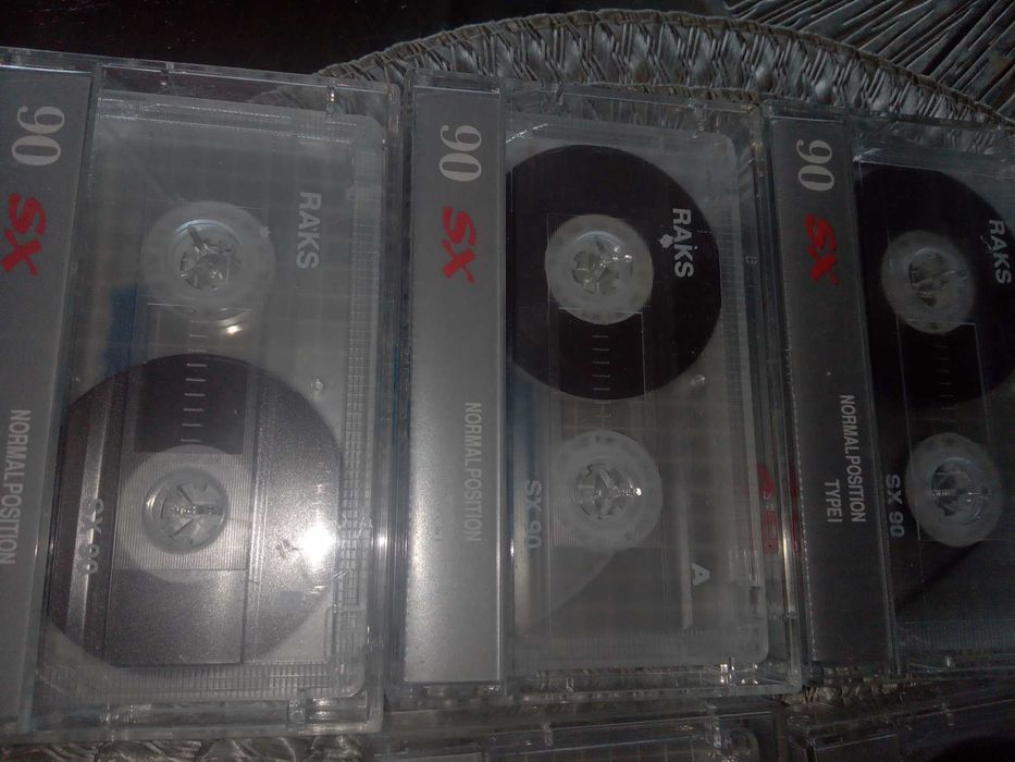 Zestaw kaset magnetofonowych Raks 90SX