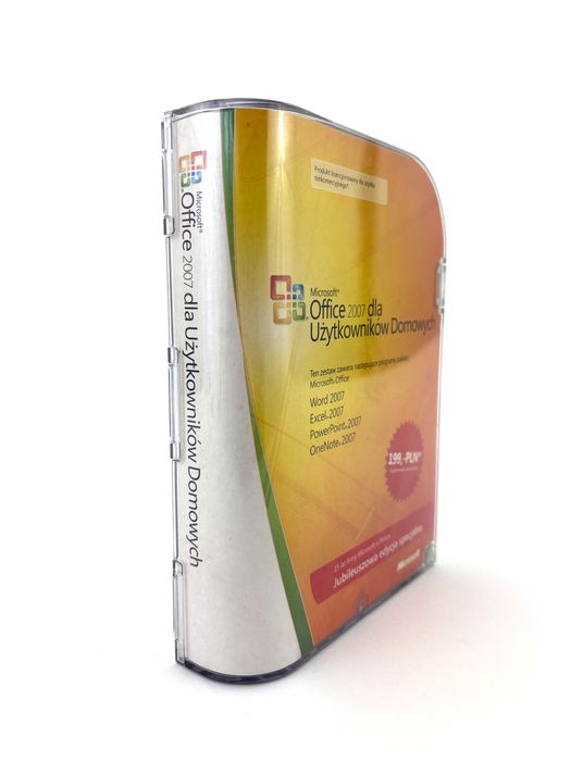 Microsoft Office 2007 PL BOX Edycja Specjalna - Oryginalny Box CD Kod