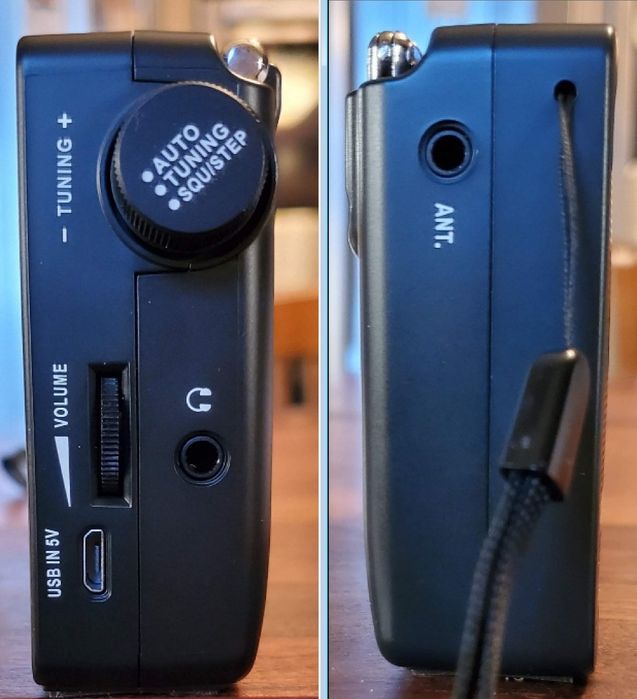 Всехвильовий радіоприймач Qodosen SR-286 TEF6686 Li-ion 18650