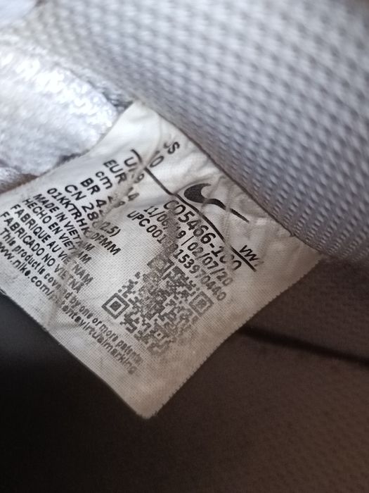 Nike court vision mid white