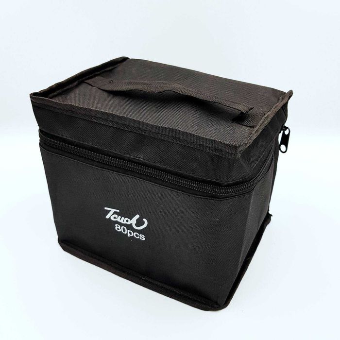 Набор двусторонних маркеров для скетчинга с сумкой-чехлом Touch 48 шт.