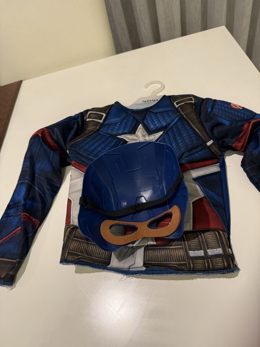 Capitão América - Disfarce +4  anos Marvel