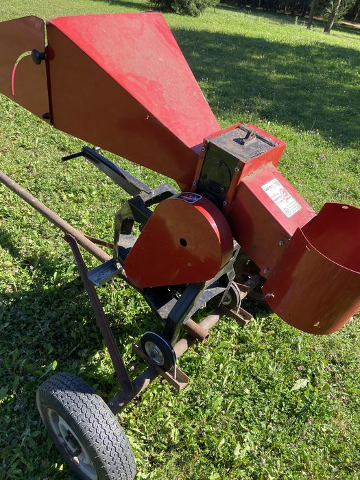 Rębak RS80 na podwoziu