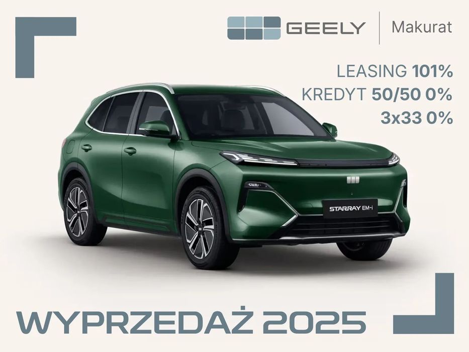 Geely Starray Starray EM-i PRO | PHEV | Od ręki | Makurat Trójmiasto