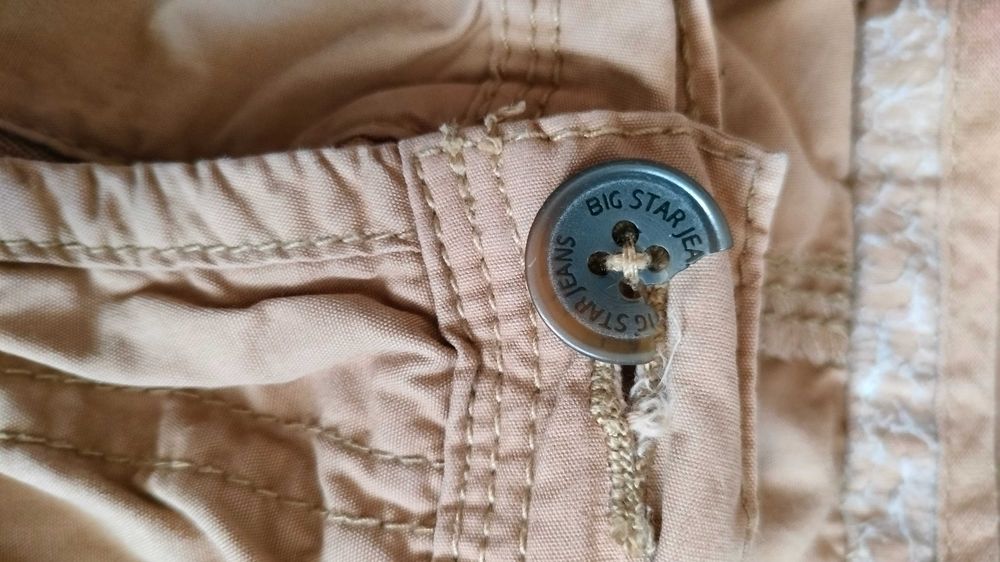 Bermudy męskie beżowe Big Star M