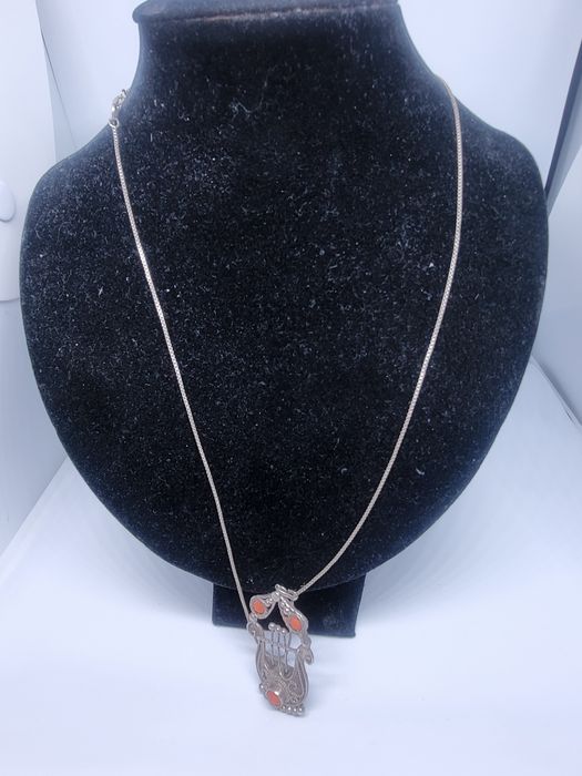 Колье серебро 925