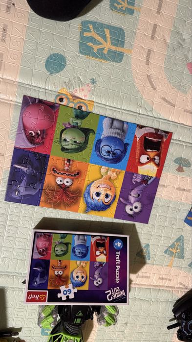 Пазли хот вілс та Емоціі головоломка 4-5 лет